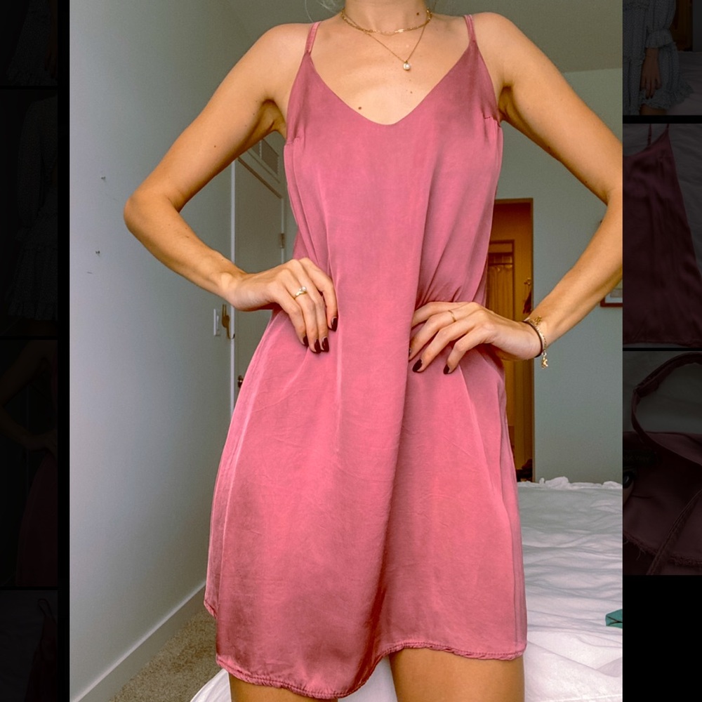 Don’t Ask Why satin dress